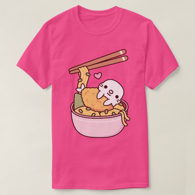 Camiseta Cute Tempura Seal Soba Noodles Funny (Diseño del anverso)