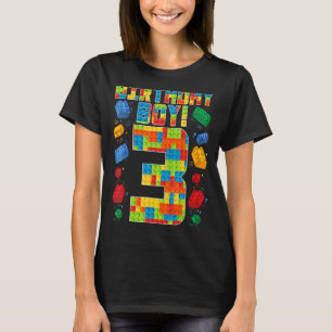 Camiseta Cute tercer cumpleaños niños de 3 años de edad con