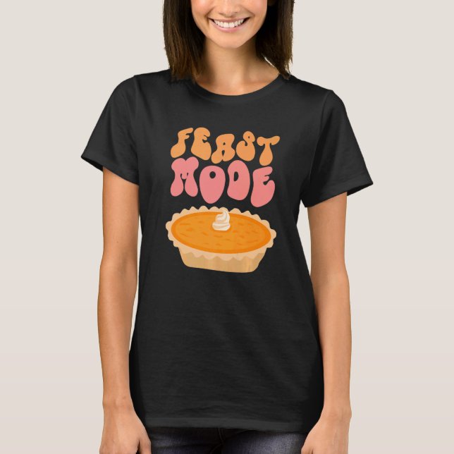 Camiseta Cute thanksgiving turkey thankful gobble fall dinn (Anverso)