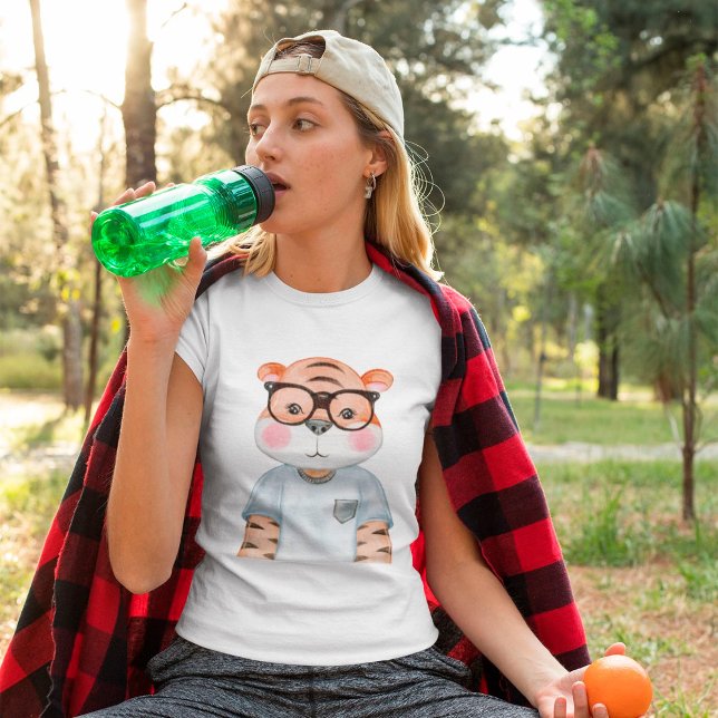 Camiseta Cute Tiger Ilustracion (Subido por el creador)