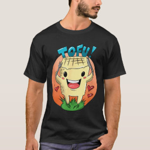 Camiseta Cute tofu vegano