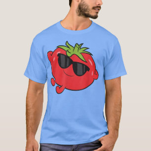 Camiseta Cute Tomato Vegetable Relaing Lazy Tomato