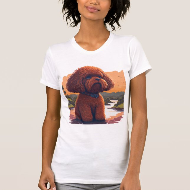 Camiseta Cute Toy Poodle (Anverso)