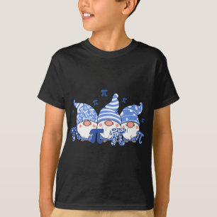 Camiseta Cute Tres Gnomes Pi Day 3.14 Número Math Lover Gi