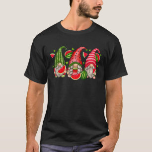 Camiseta Cute Tropical Watermelon Gnomes Gnomies Summer Vac
