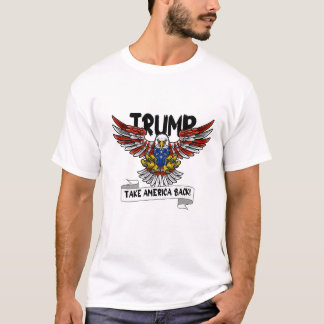 Camiseta Cute Trump take america back