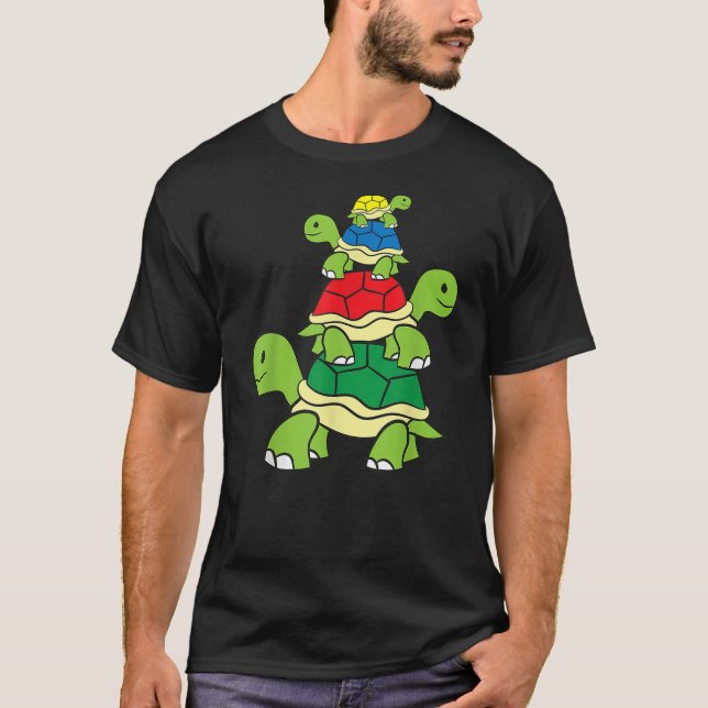 Camiseta Cute Turtle Tortoises Ocean Love Sea Turtles (Anverso)