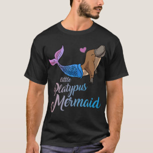 Camiseta Cute Under the Sea Little Platypus Mermaid canine