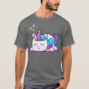 Camiseta Cute Unicorn Sleeping (1) 
