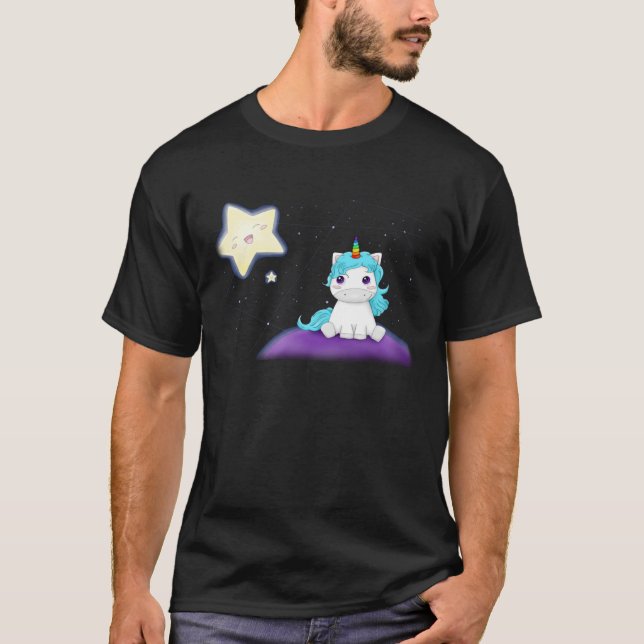 Camiseta Cute unicornio regalo Pullover Hoodie (Anverso)