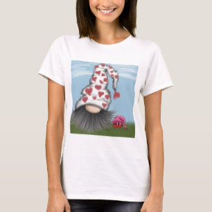 Camiseta Cute Valentine Gnome