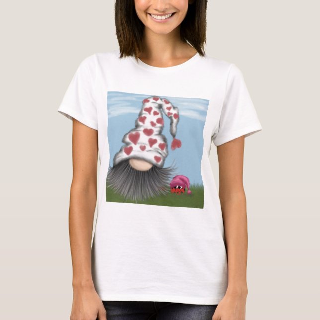 Camiseta Cute Valentine Gnome (Anverso)