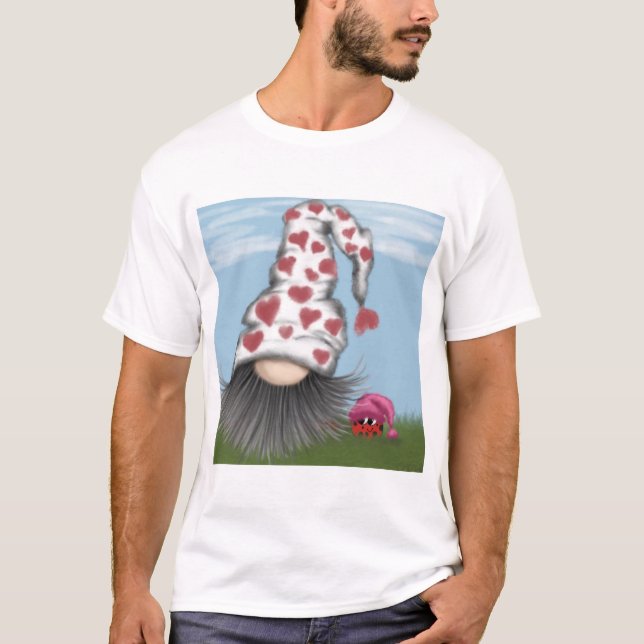 Camiseta Cute Valentine Gnome (Anverso)