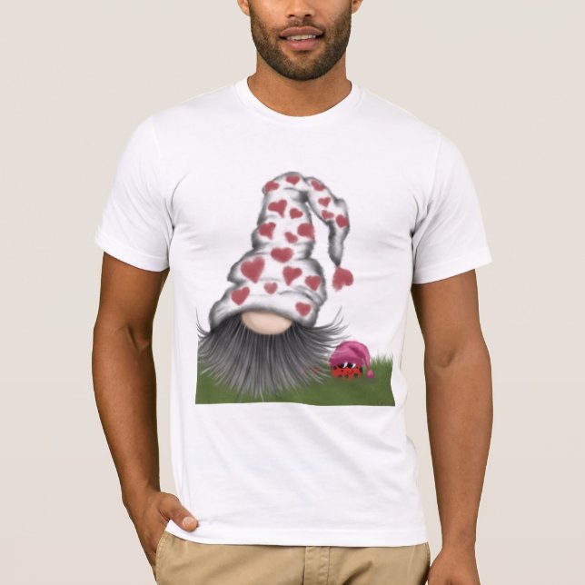 Camiseta Cute Valentine Gnome (Anverso)