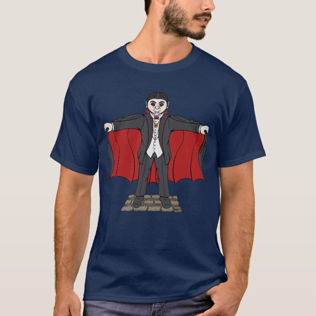 Camiseta Cute Vampire/Dracula (Anverso)