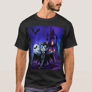Camiseta Cute vampiro caprichoso de Halloween