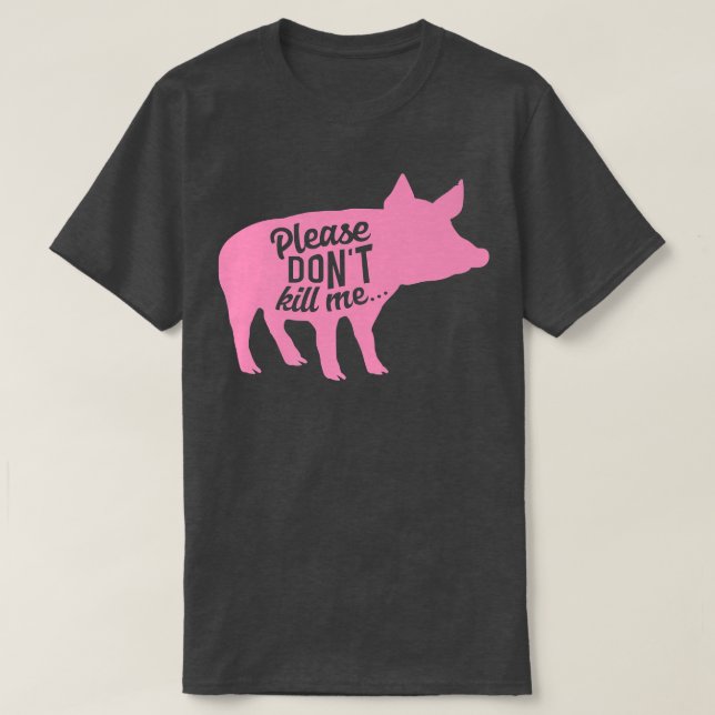 Camiseta Cute Vegan Pig Lover Herbivore Plant Powered Veget (Diseño del anverso)