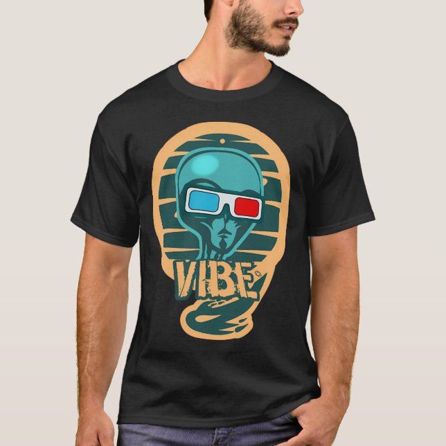 Camiseta Cute Vibe Alien Guay (Anverso)