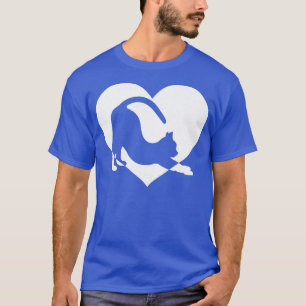 Camiseta Cute vintage que ama a los gatos gato negro Divert