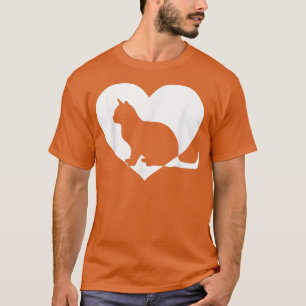 Camiseta Cute vintage que ama a los gatos gato negro Divert
