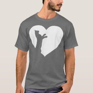 Camiseta Cute vintage Who Loves Cats Black cat Funny White 