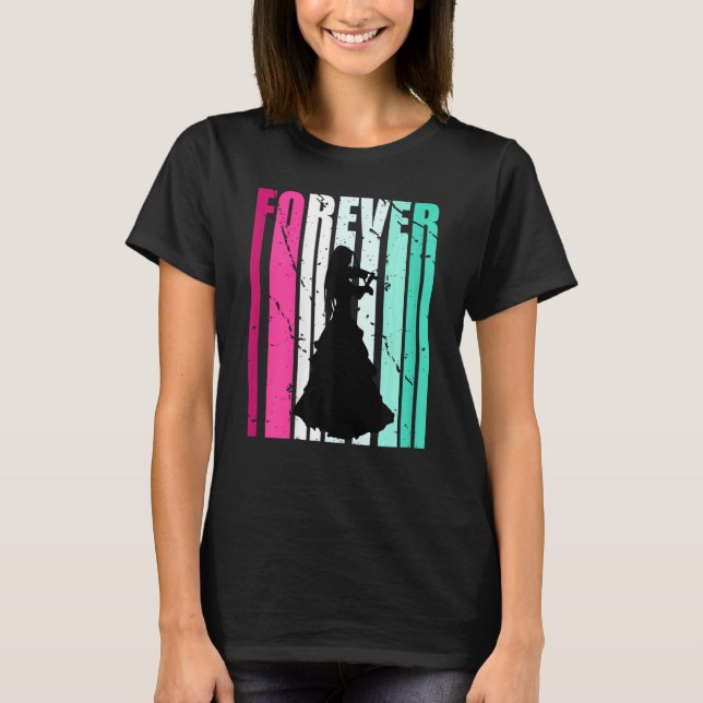 Camiseta Cute Violinist Forever Cute Violin Coaching Coach  (Anverso)
