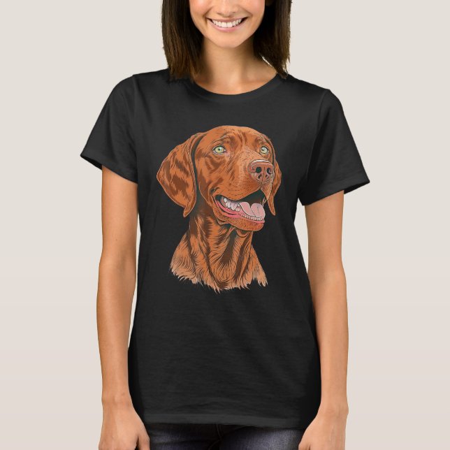 Camiseta Cute Vizsla Dog on Vizsla (Anverso)