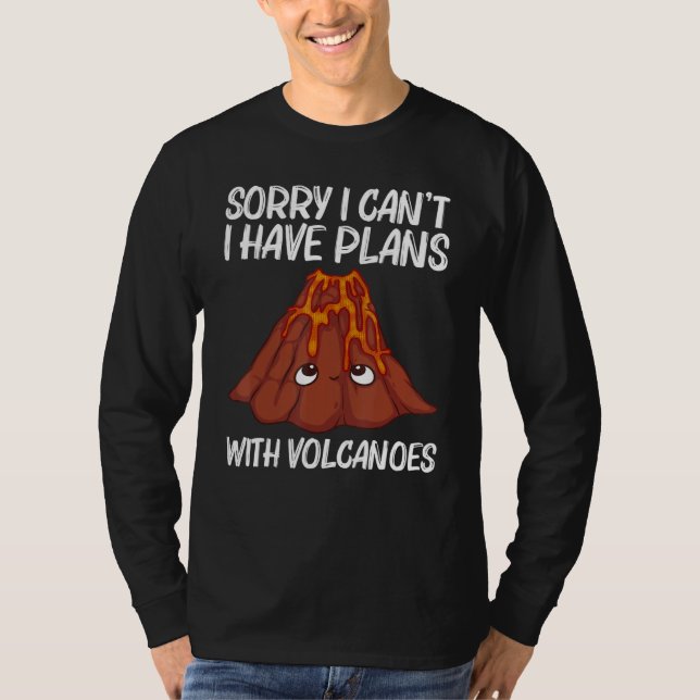 Camiseta Cute Volcano For Men Women Volcanologist Volcanic  (Anverso)