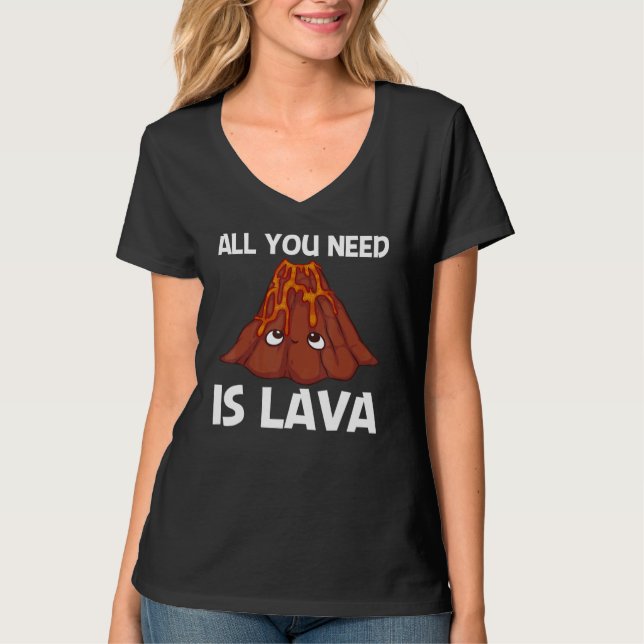 Camiseta Cute Volcano For Men Women Volcanologist Volcanic  (Anverso)