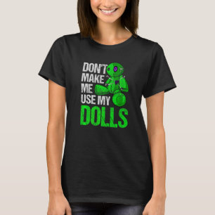 Camiseta Cute Voodoo Teddy Bear Muñecas Aterradoras Acupunc