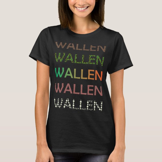 Camiseta Cute Wallen Apparel Merch Set 3 (Anverso)