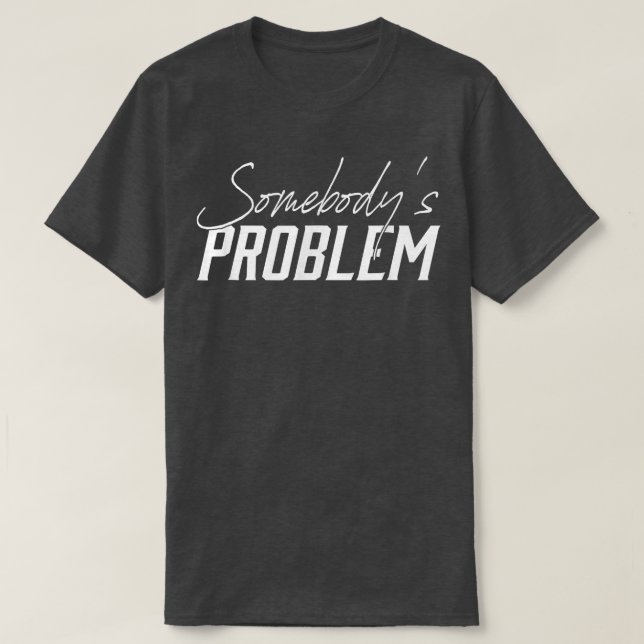 Camiseta Cute Wallen Merch Somebodys Problfit (Diseño del anverso)