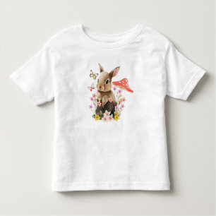 Camiseta Cute Watercolor Bunny Toddler