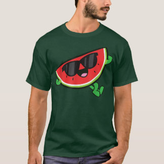Camiseta Cute Watermelon Fruit Relaing Lazy Watermelon