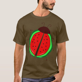 Camiseta Cute Watermelon Ladybug