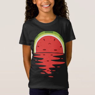 Camiseta Cute Watermelon Sunset Outfit Fruta de verano