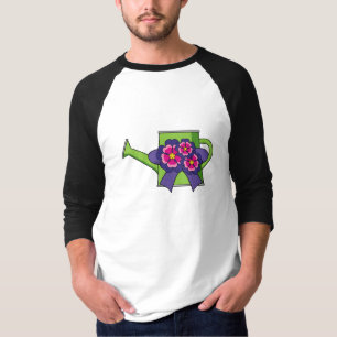 Camiseta Cute Waters Can con Bouquet de flores