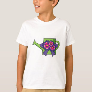 Camiseta Cute Waters Can con Bouquet de flores