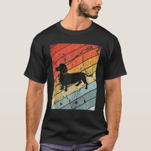 Camiseta Cute Weiner Dachshund Regalo de Perro a Color Comp