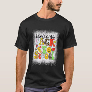 Camiseta Cute Welcome Back To School First Day Of School Te