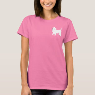 Camiseta Cute Westie - West Highland White Terrier