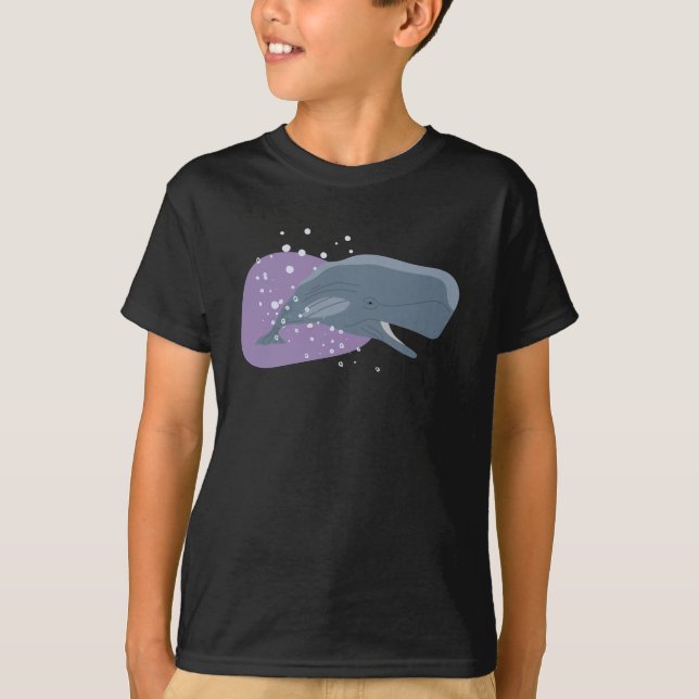 Camiseta Cute Whale (Anverso)