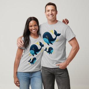 Camiseta Cute Whale