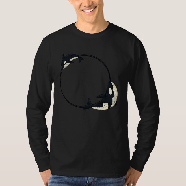 Camiseta Cute Whales Orca Funny Orcas Whale Boys Girls (Anverso)