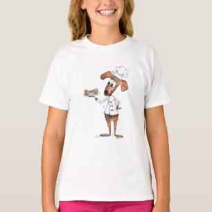 Camiseta Cute Whimsical Dog Chef