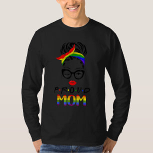 Camiseta Cute Wink Eyes Lady Orgullo Mamá Lgbt Orgullo