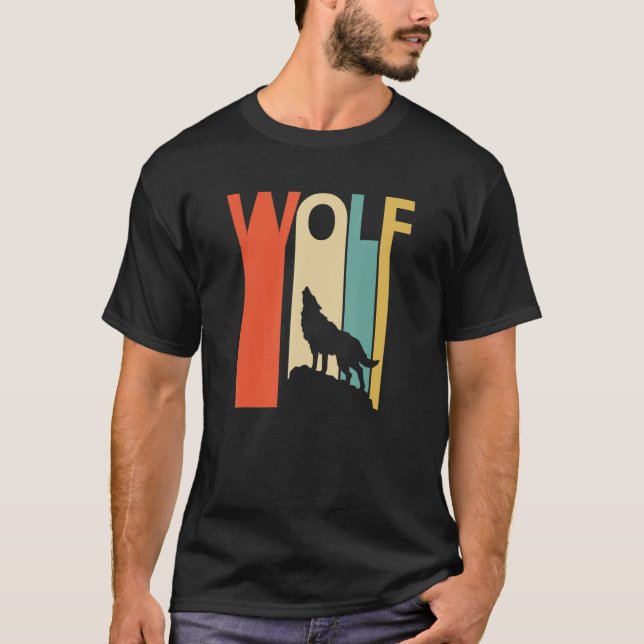 Camiseta Cute Wolf Animal (Anverso)