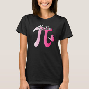 Camiseta Cute Y Cutie Pi Math Pie Mariposa Adorable Matemát