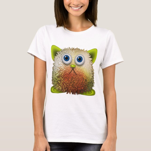Camiseta Cute y difuso caricatura de arte para todos (Anverso)