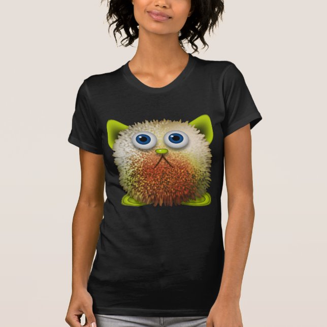 Camiseta Cute y difuso caricatura de arte para todos (Anverso)